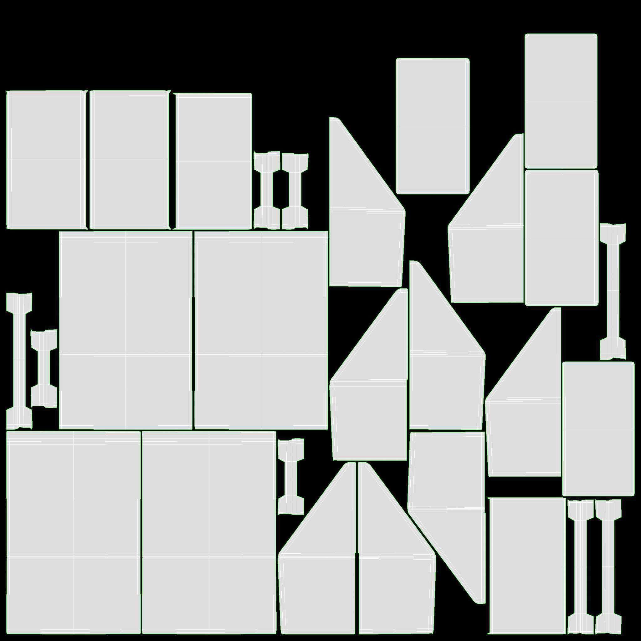 Flat top bird cage 3D model_15