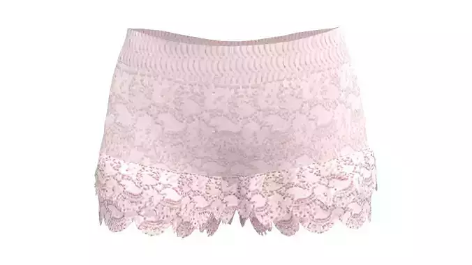 Lace Layered Shorts
