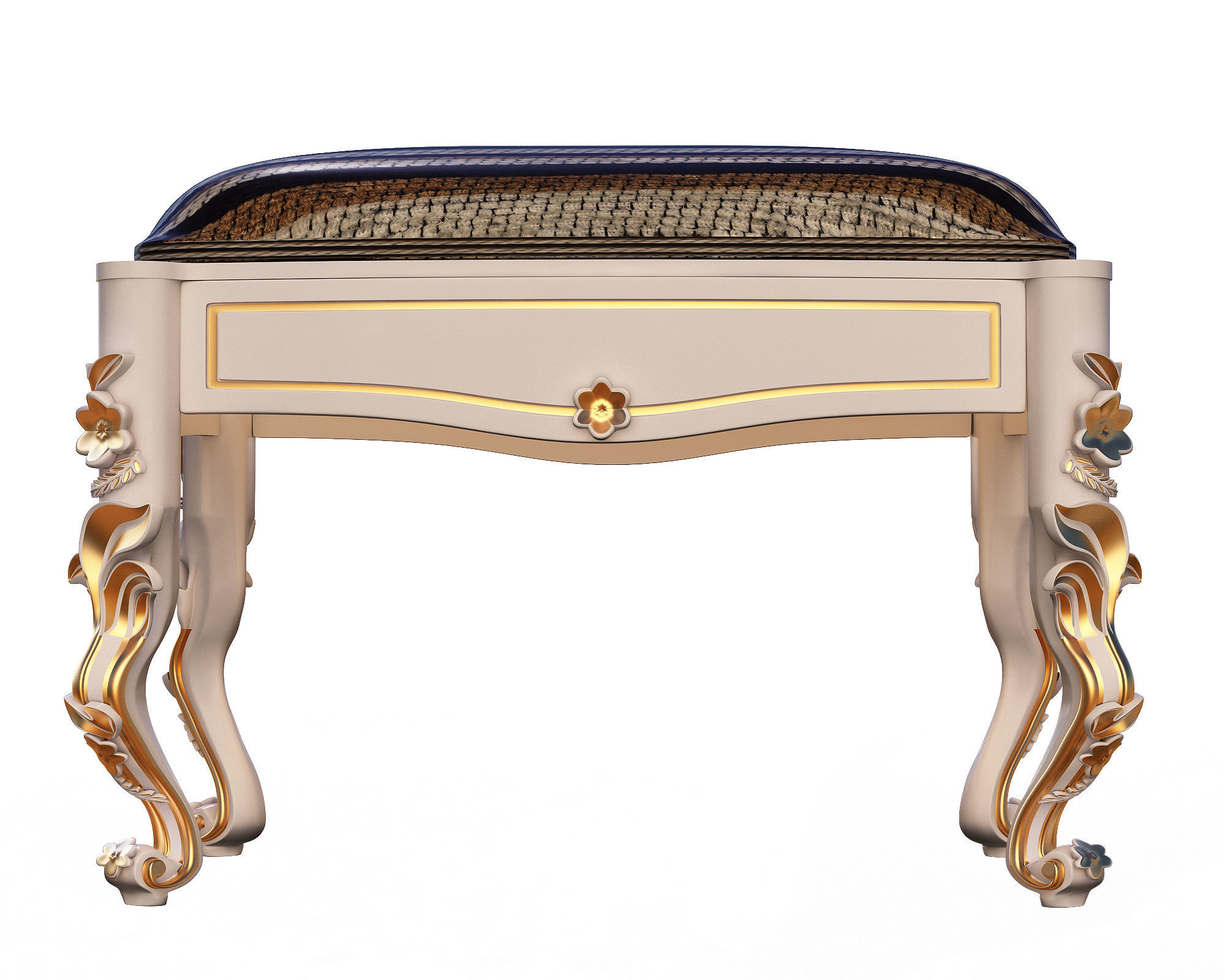 Classic Furniture Collection Low-poly 3D model_28