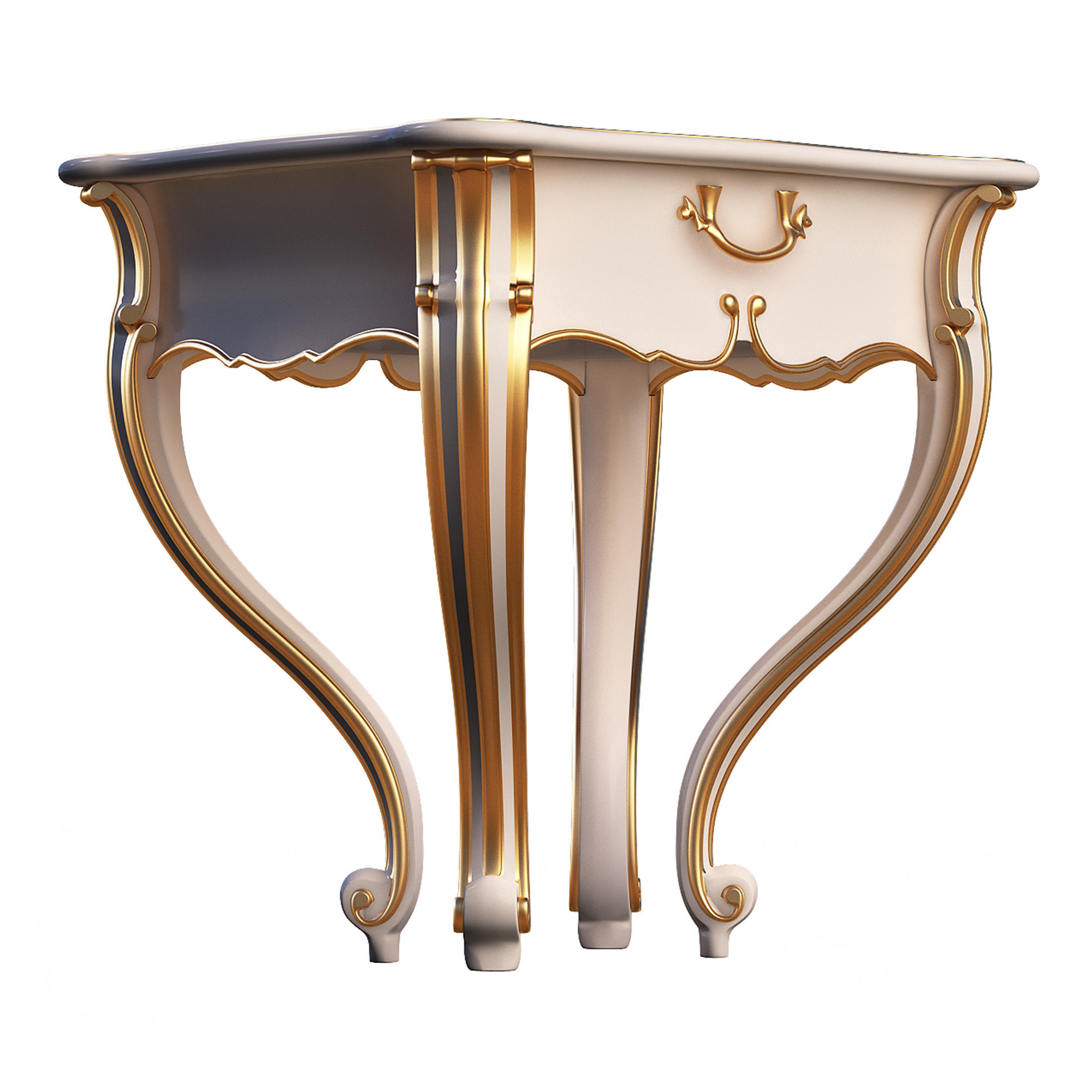 Classic Furniture Collection Low-poly 3D model_17