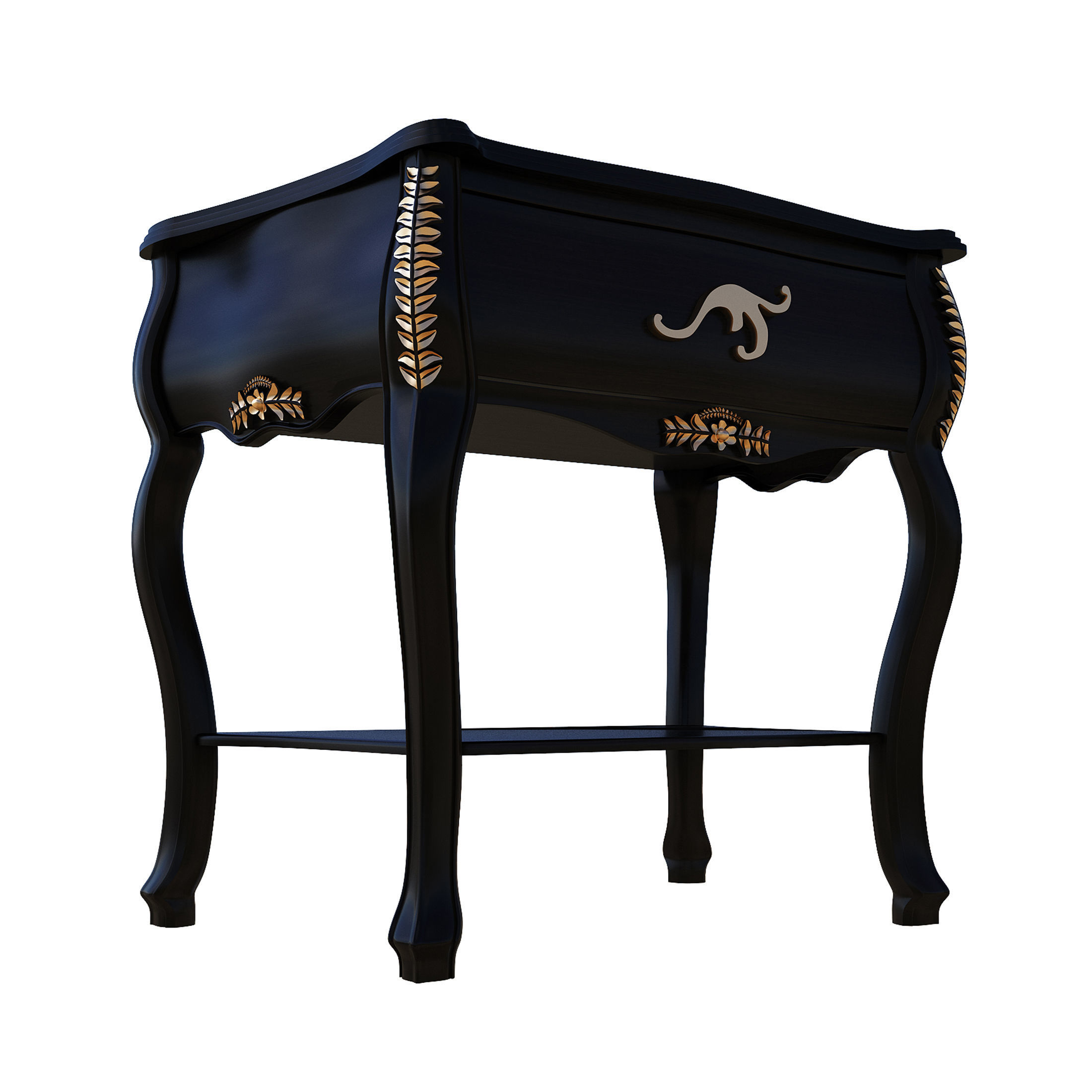 Classic Furniture Collection Low-poly 3D model_30