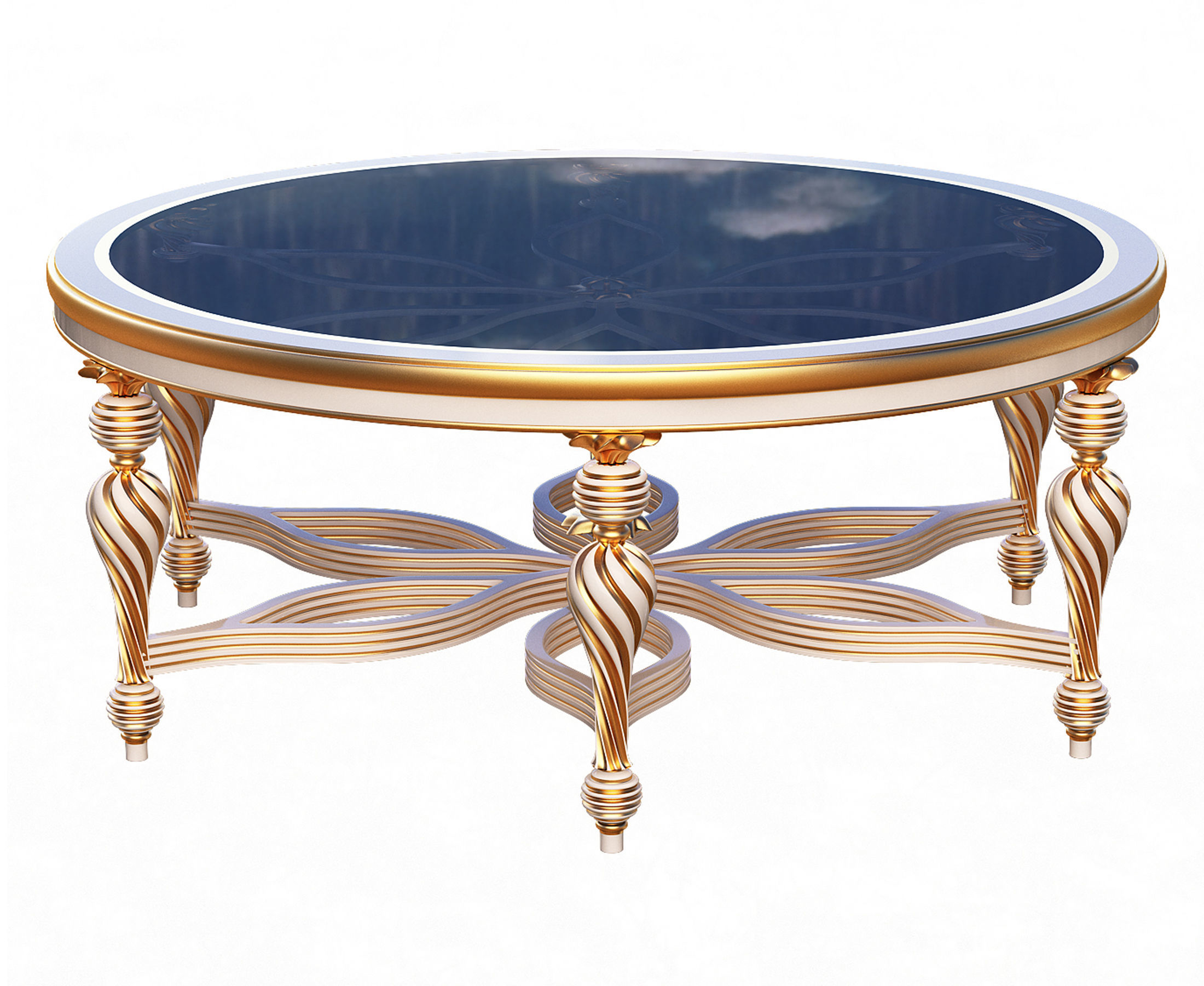 Classic Furniture Collection Low-poly 3D model_23