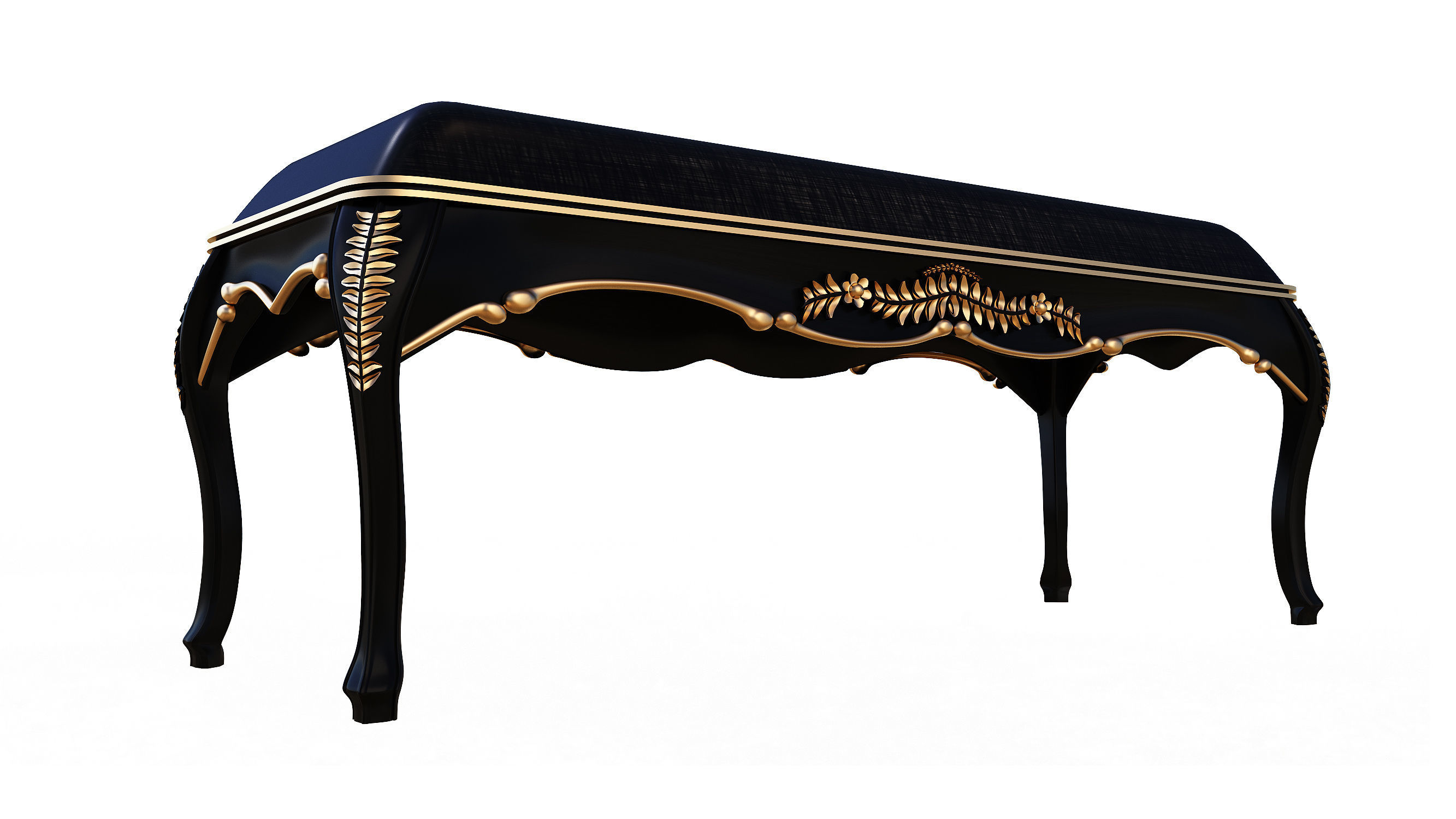 Classic Furniture Collection Low-poly 3D model_21