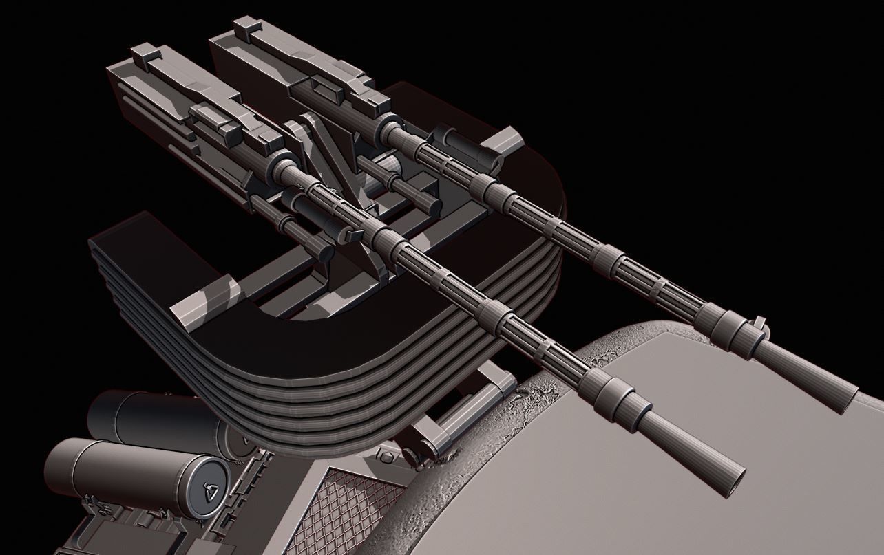CT2 tanks 3D print model_4