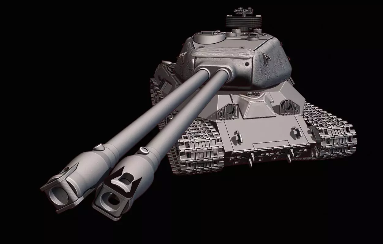 CT2 tanks 3D print model_0