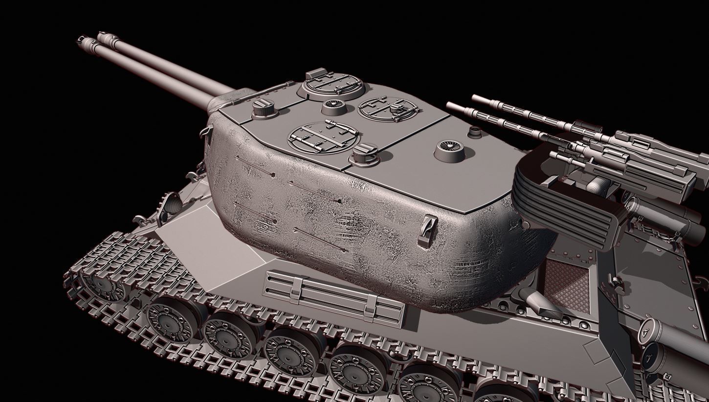 CT2 tanks 3D print model_16