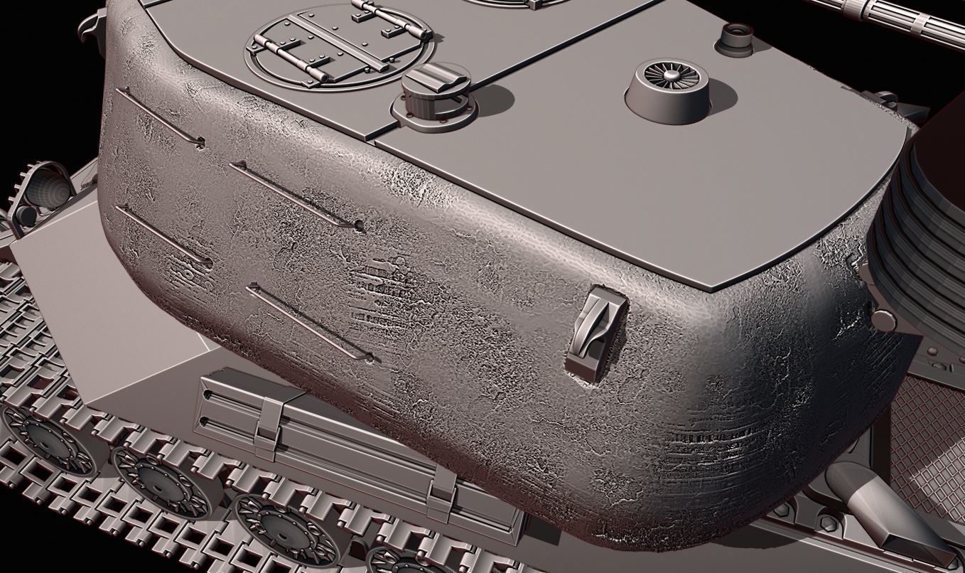 CT2 tanks 3D print model_7