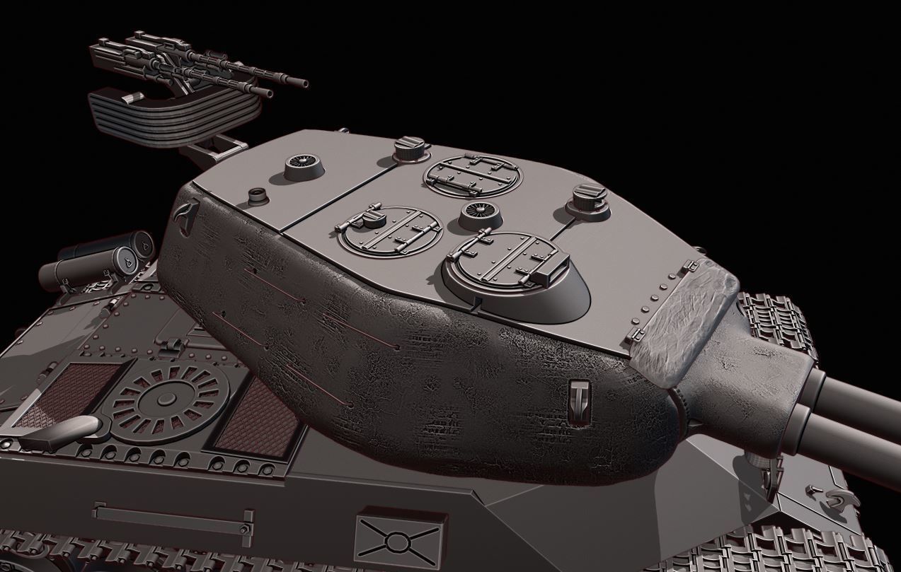 CT2 tanks 3D print model_13