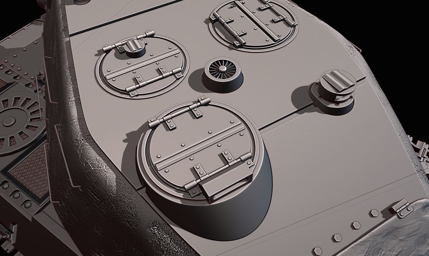 CT2 tanks 3D print model_2