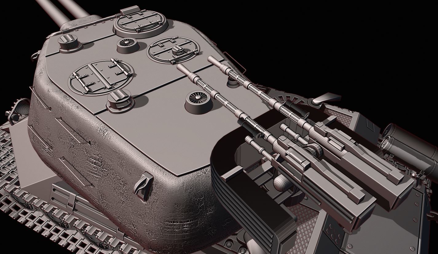 CT2 tanks 3D print model_24