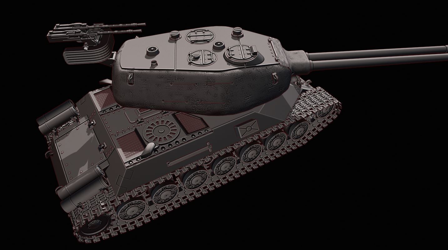 CT2 tanks 3D print model_21