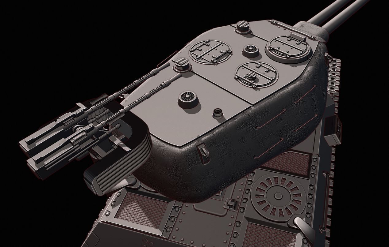 CT2 tanks 3D print model_25