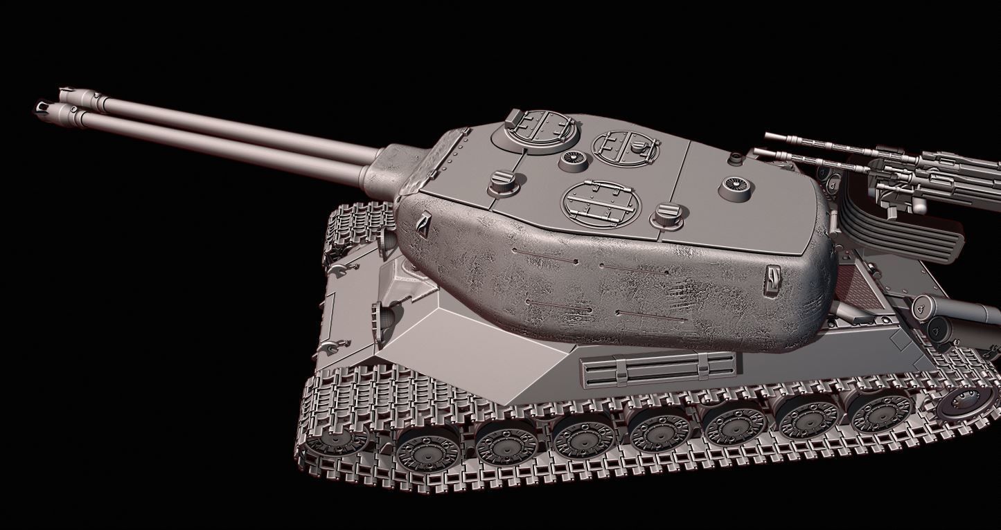 CT2 tanks 3D print model_20