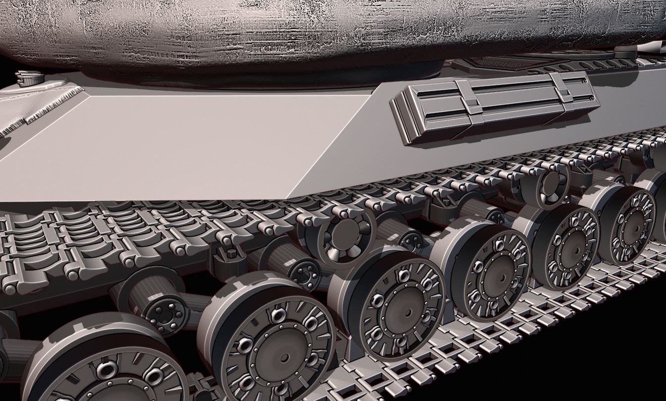 CT2 tanks 3D print model_11
