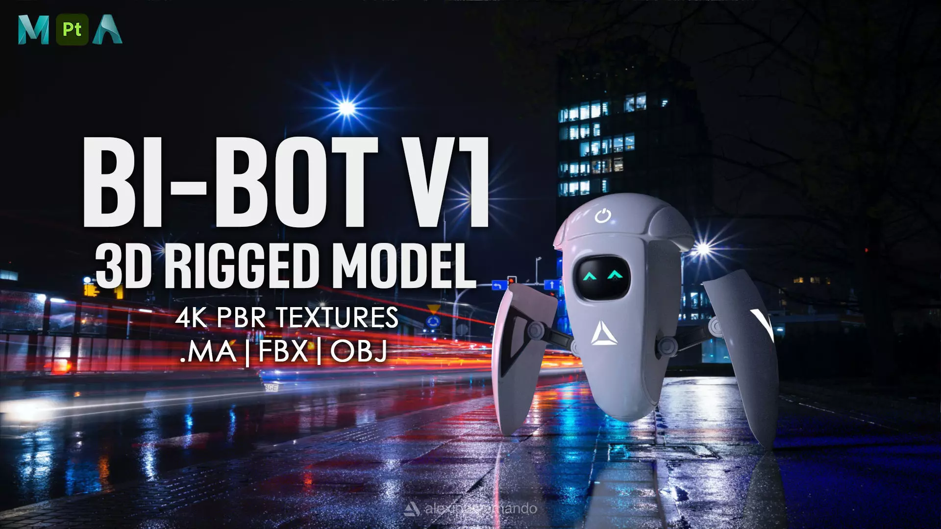 Bi-Bot V1 3D model_0
