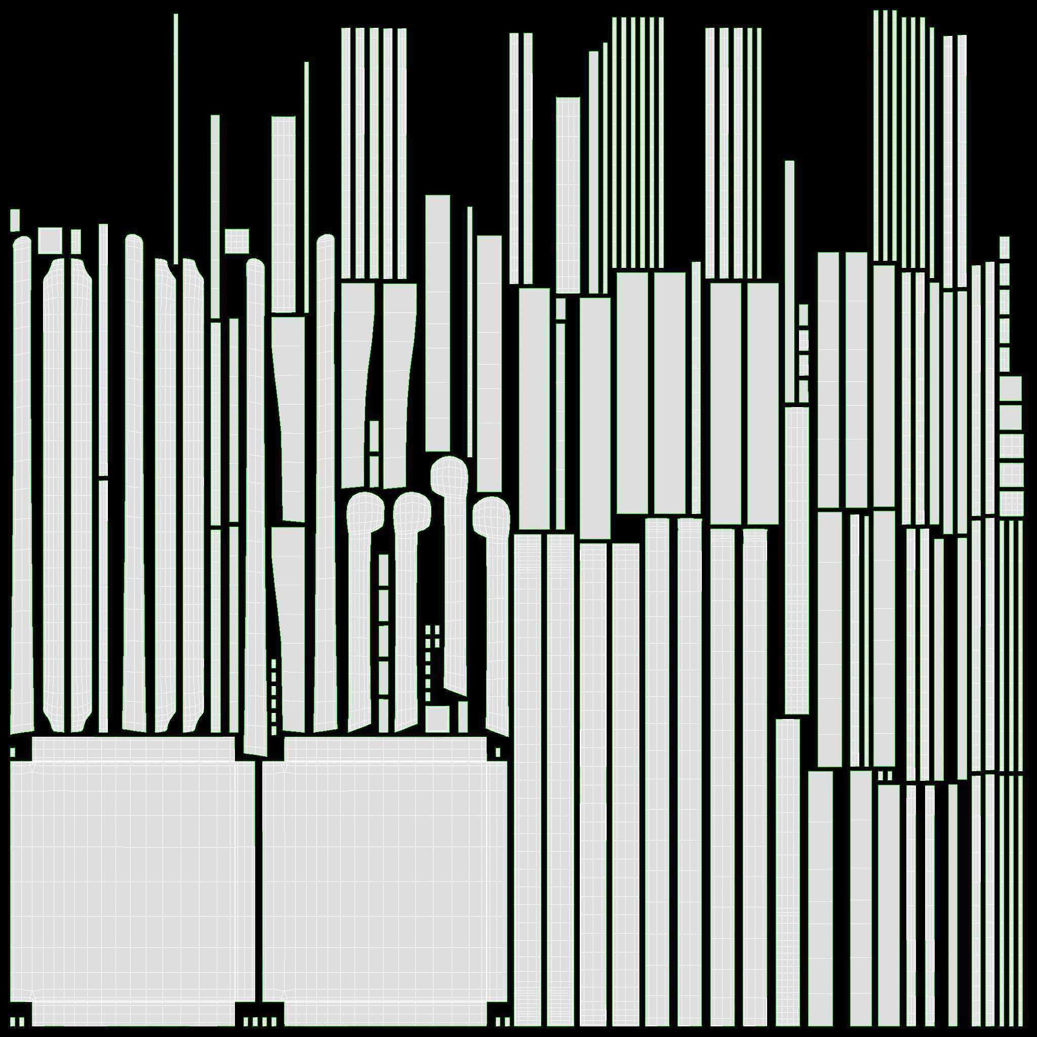 Rocking chair 02 3D model_8