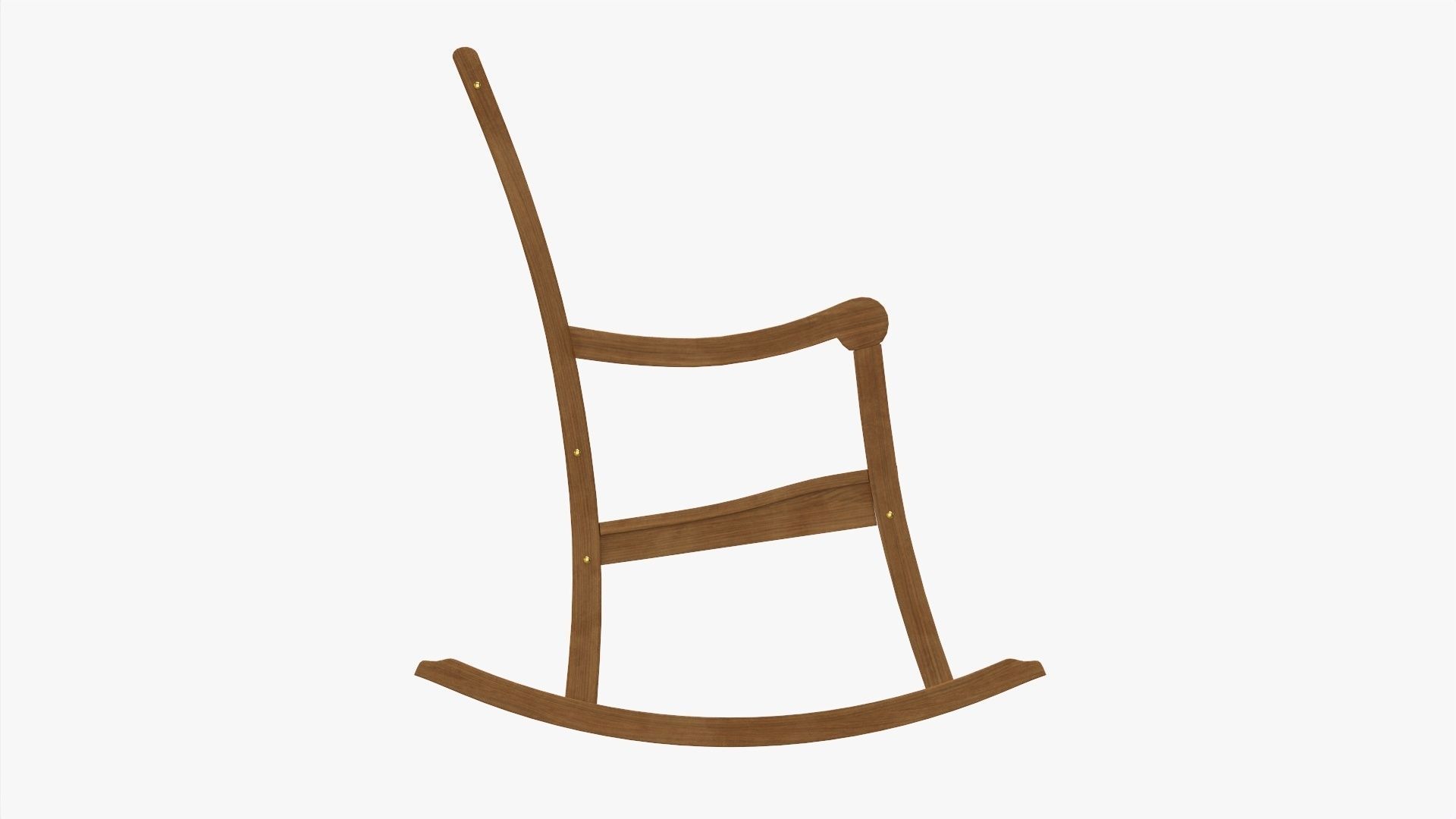 Rocking chair 02 3D model_4