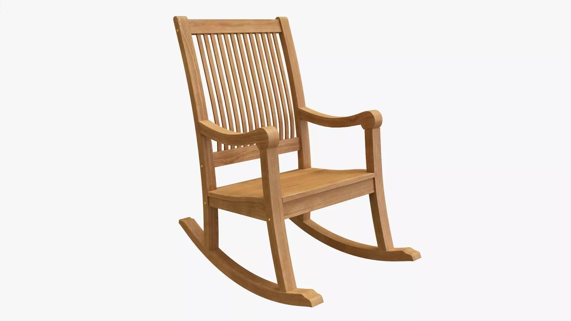 Rocking chair 02 3D model_0