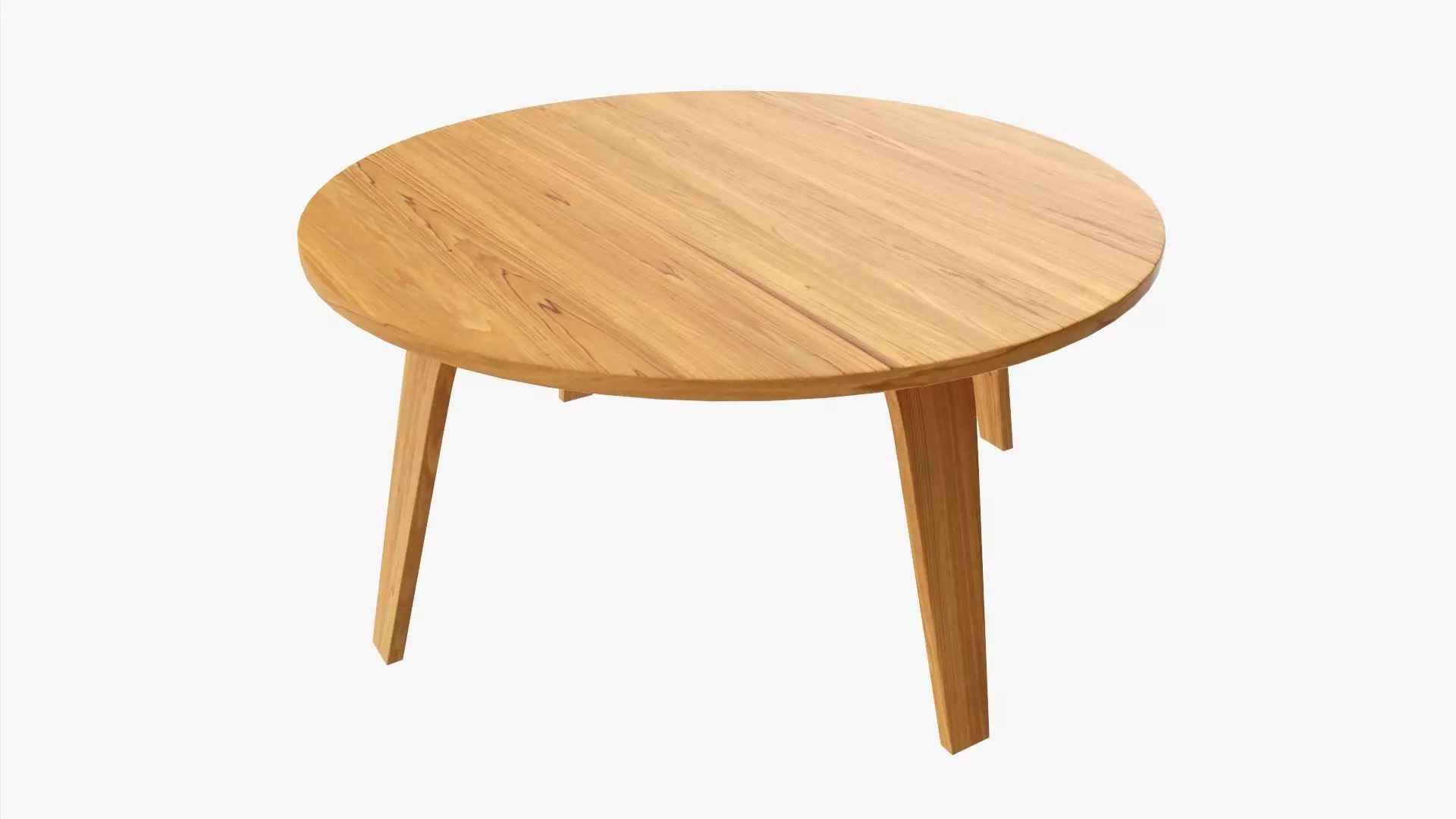 Round coffee table 02 3D model_0