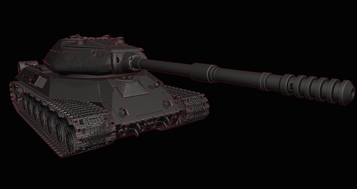 is4 tanks 3D print model_14