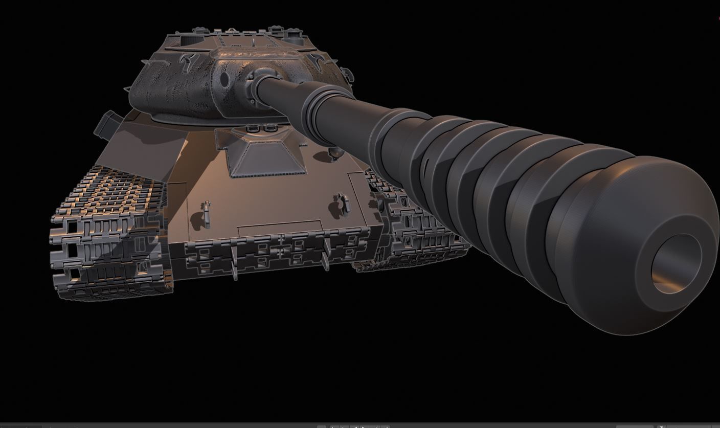 is4 tanks 3D print model_12