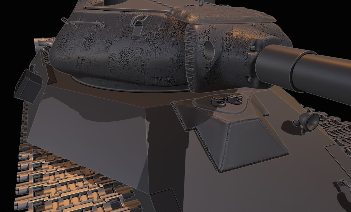 is4 tanks 3D print model_6