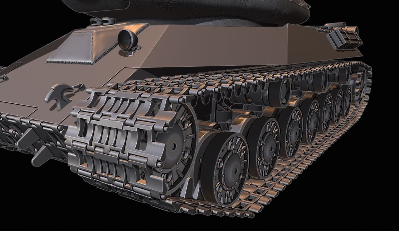 is4 tanks 3D print model_3