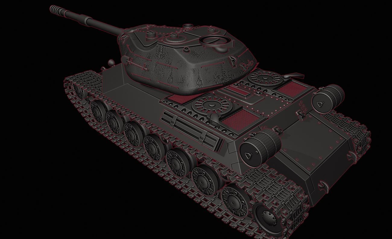 is4 tanks 3D print model_7