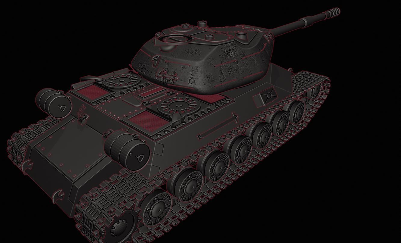 is4 tanks 3D print model_13