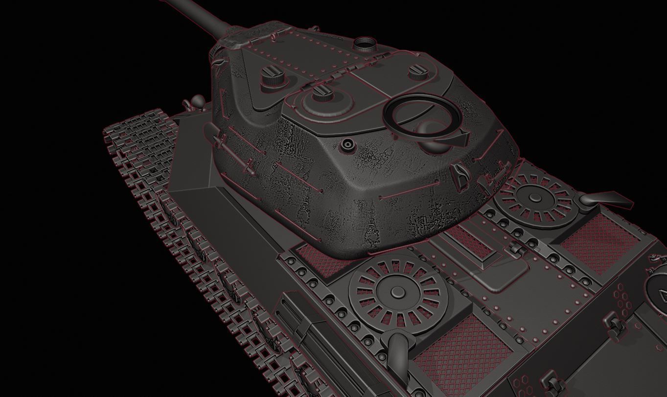 is4 tanks 3D print model_18