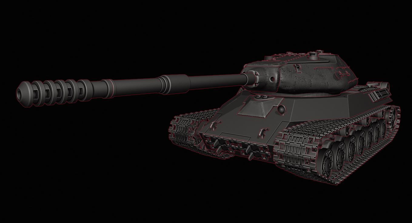is4 tanks 3D print model_19