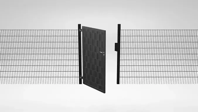 Garden-Fence-Door gate