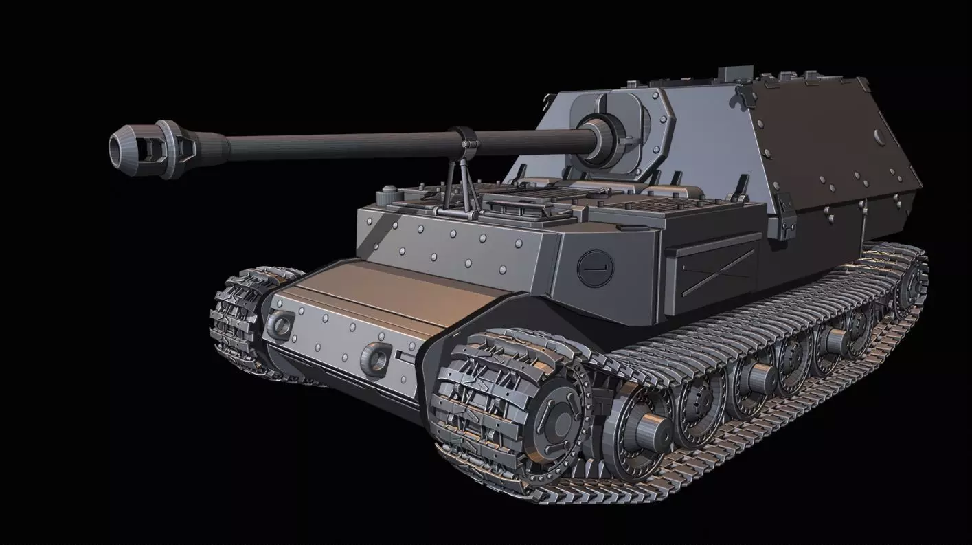Ferdinand tanks 3D print model