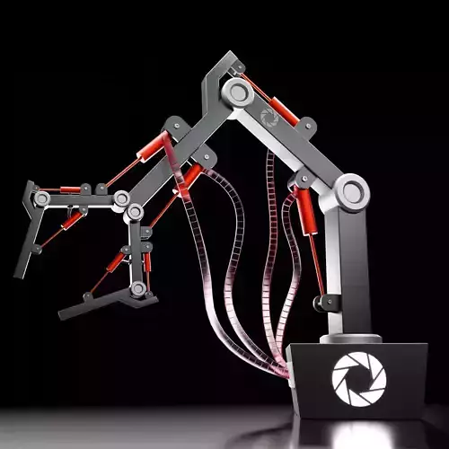 Arm-monipulator robotic arm with camera