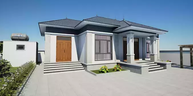 Metaverse Archviz Realism 3d villa  architecture Unreal Engine