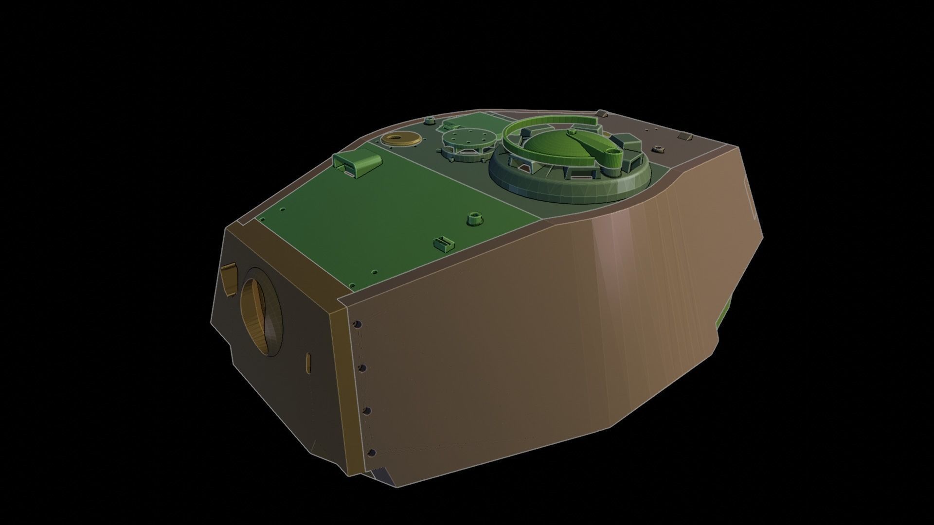 King Tiger 2 tanks 3D print model_14