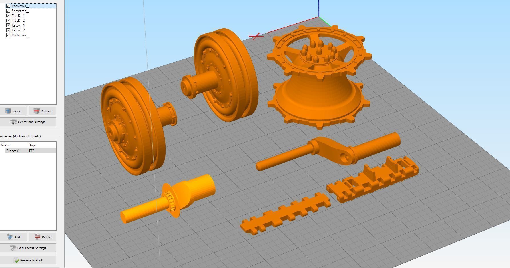 King Tiger 2 tanks 3D print model_18