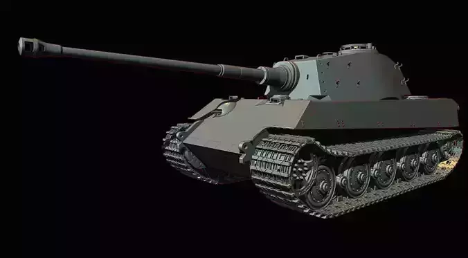 King Tiger 2 tanks 3D print model