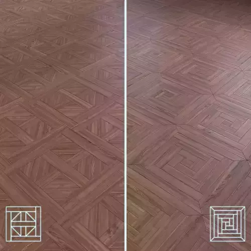 Parquet - Laminate - Wooden floor 2 in 1