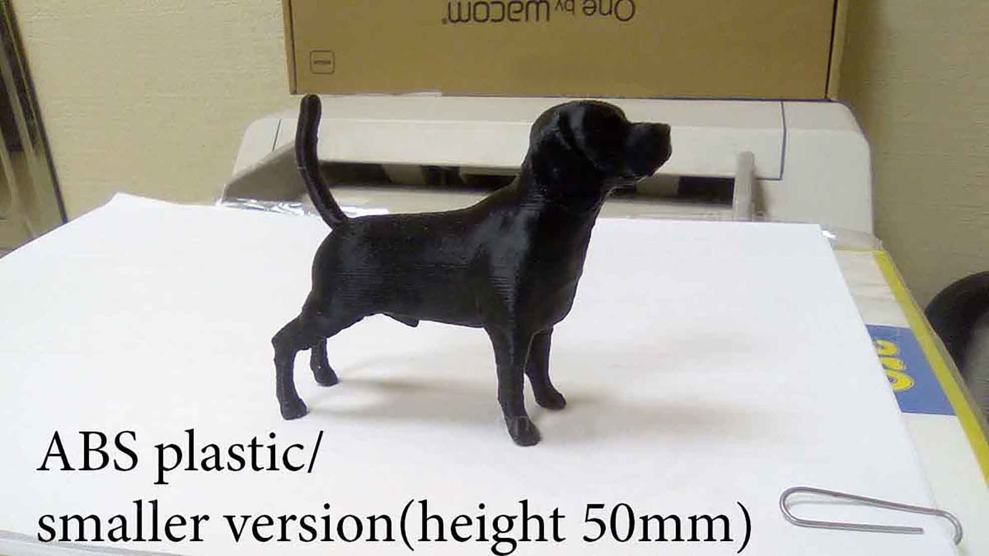 Beagle dog 3D print model_4