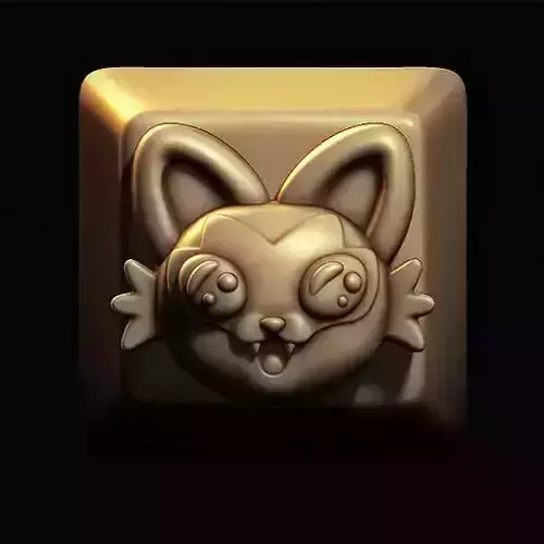 Sprigatito Keycaps Pokemon Scarlet and Violet 3D print model