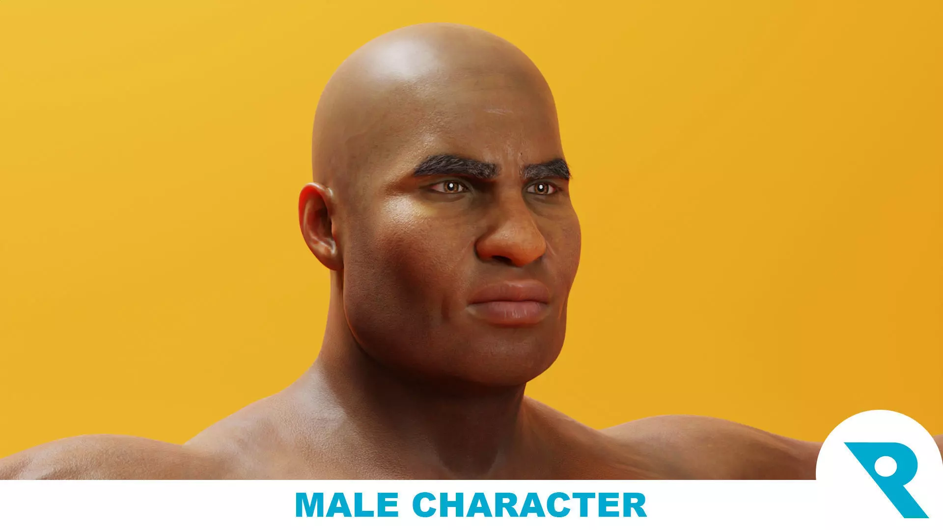 Realistic Male Character - Remano 3D model_0