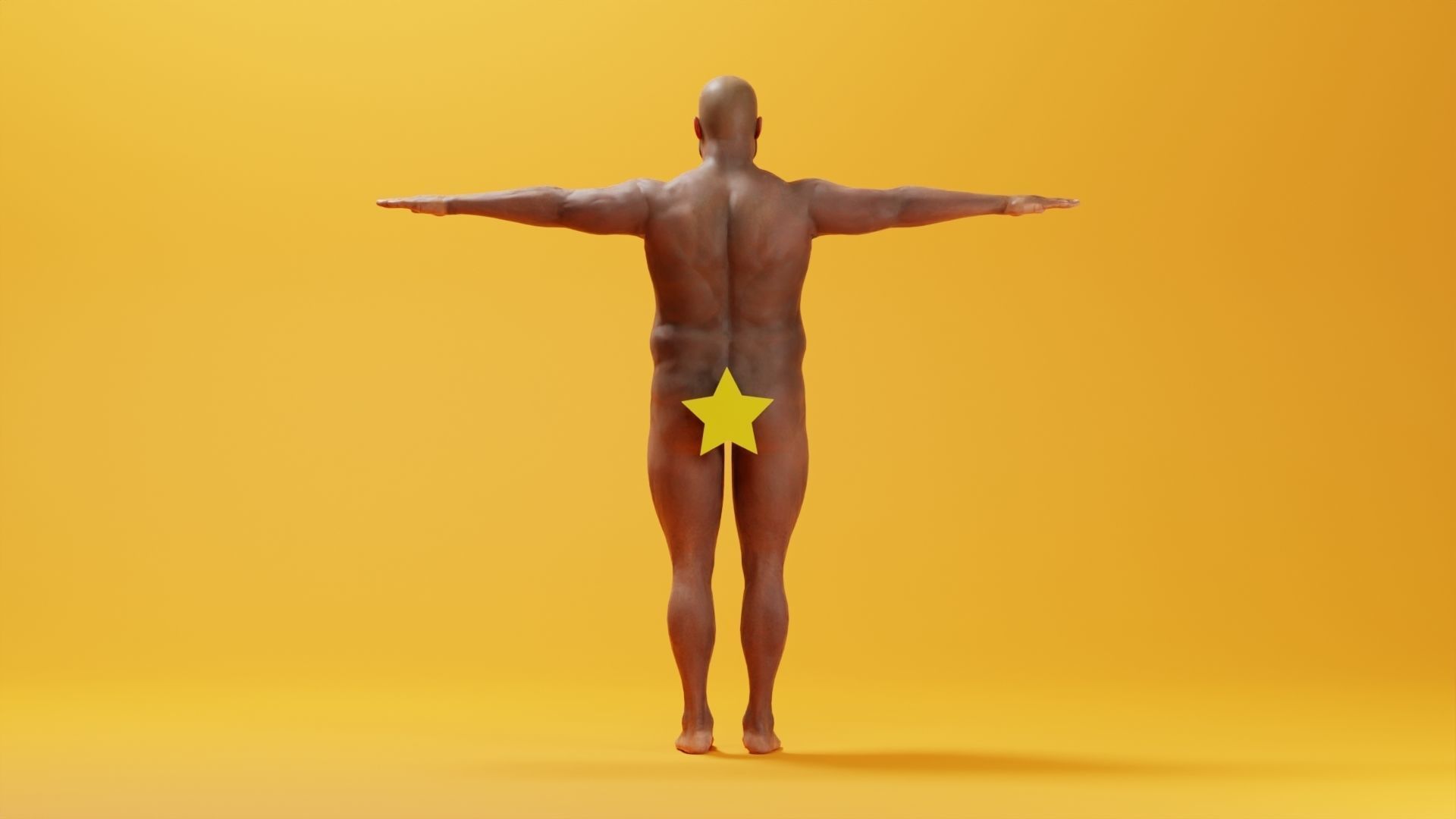 Realistic Male Character - Remano 3D model_4