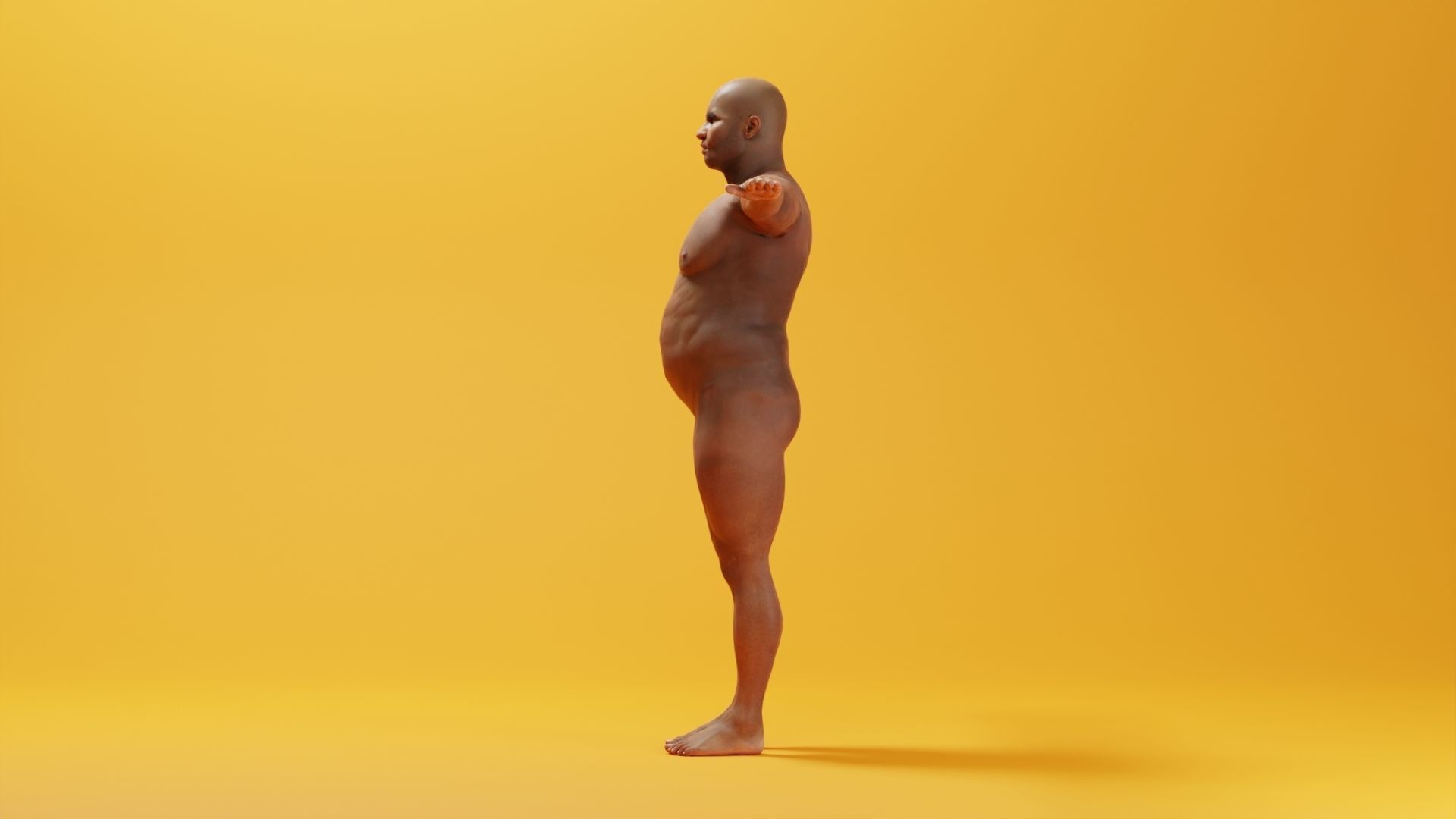 Realistic Male Character - Remano 3D model_5