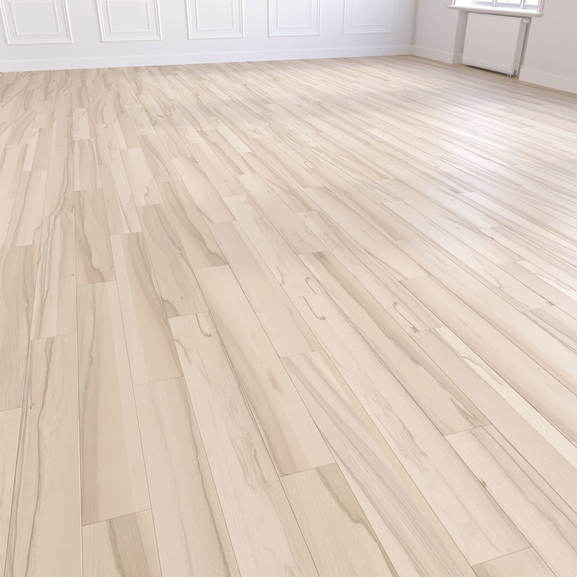 Parquet - Laminate - Wooden floor 2 in 1 Low-poly 3D model_6