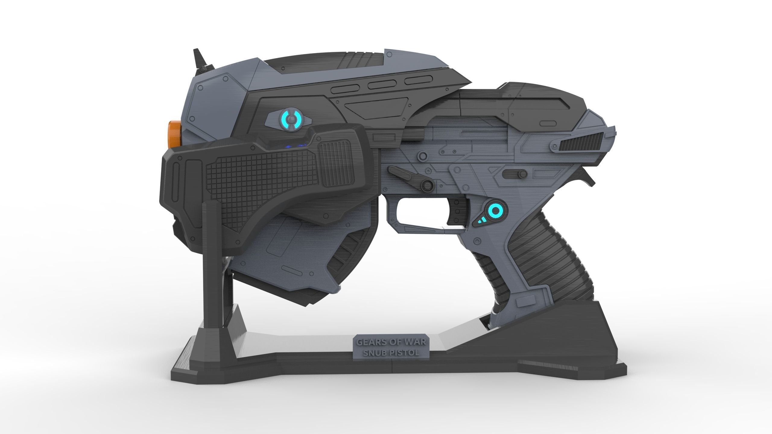 Snub Blaster Gears Of War Printable 3d Model STL 3D Model 3D Snub Blaster Gears Of War Printable 3d Model STL 3D Model 3D