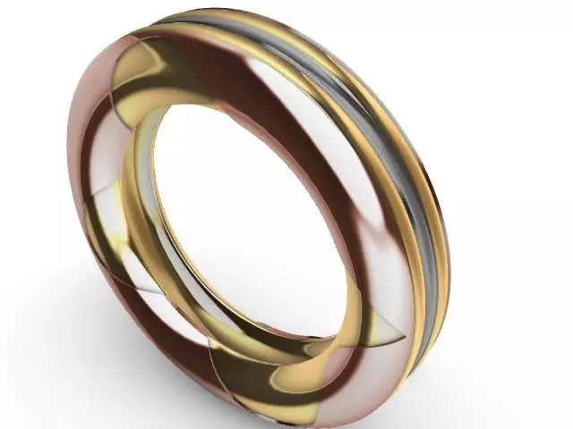 Sandwich biscuit ring stl verified 3D print model