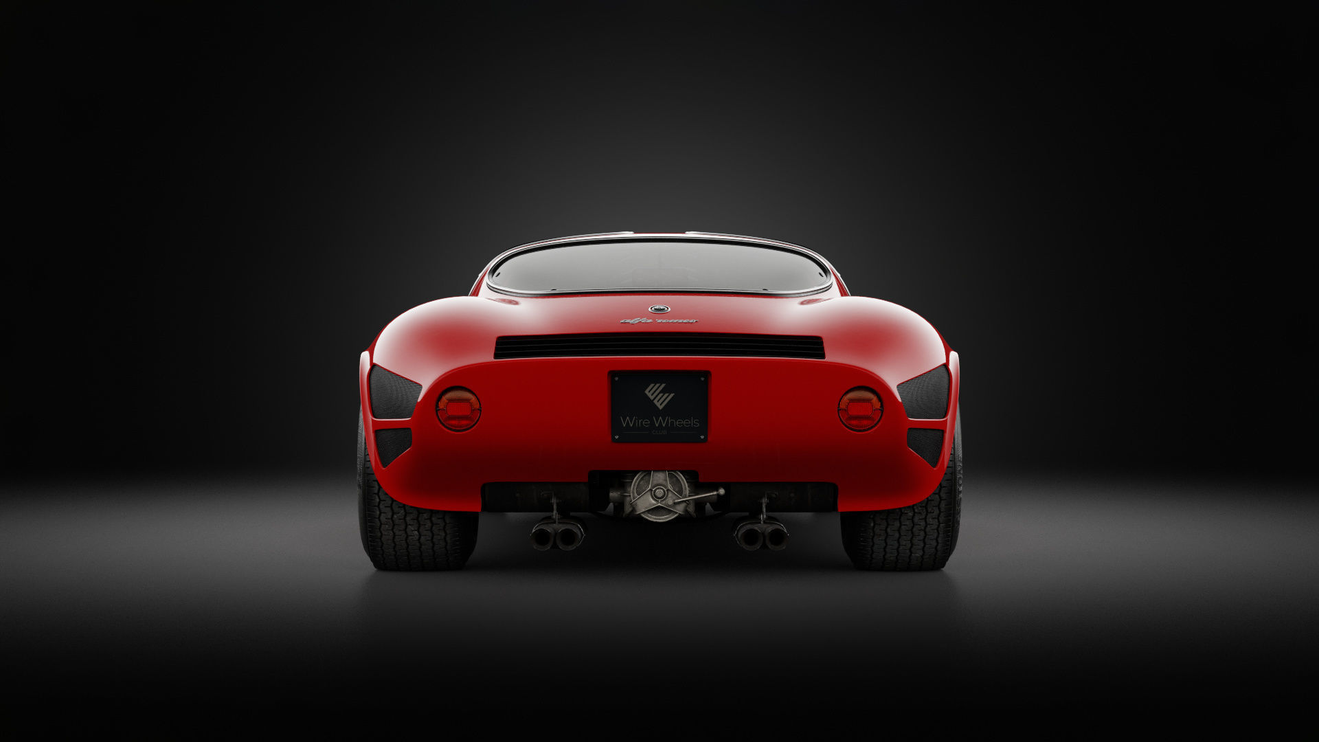 1967 Alfa Romeo Tipo 33 Stradale 3D model_7