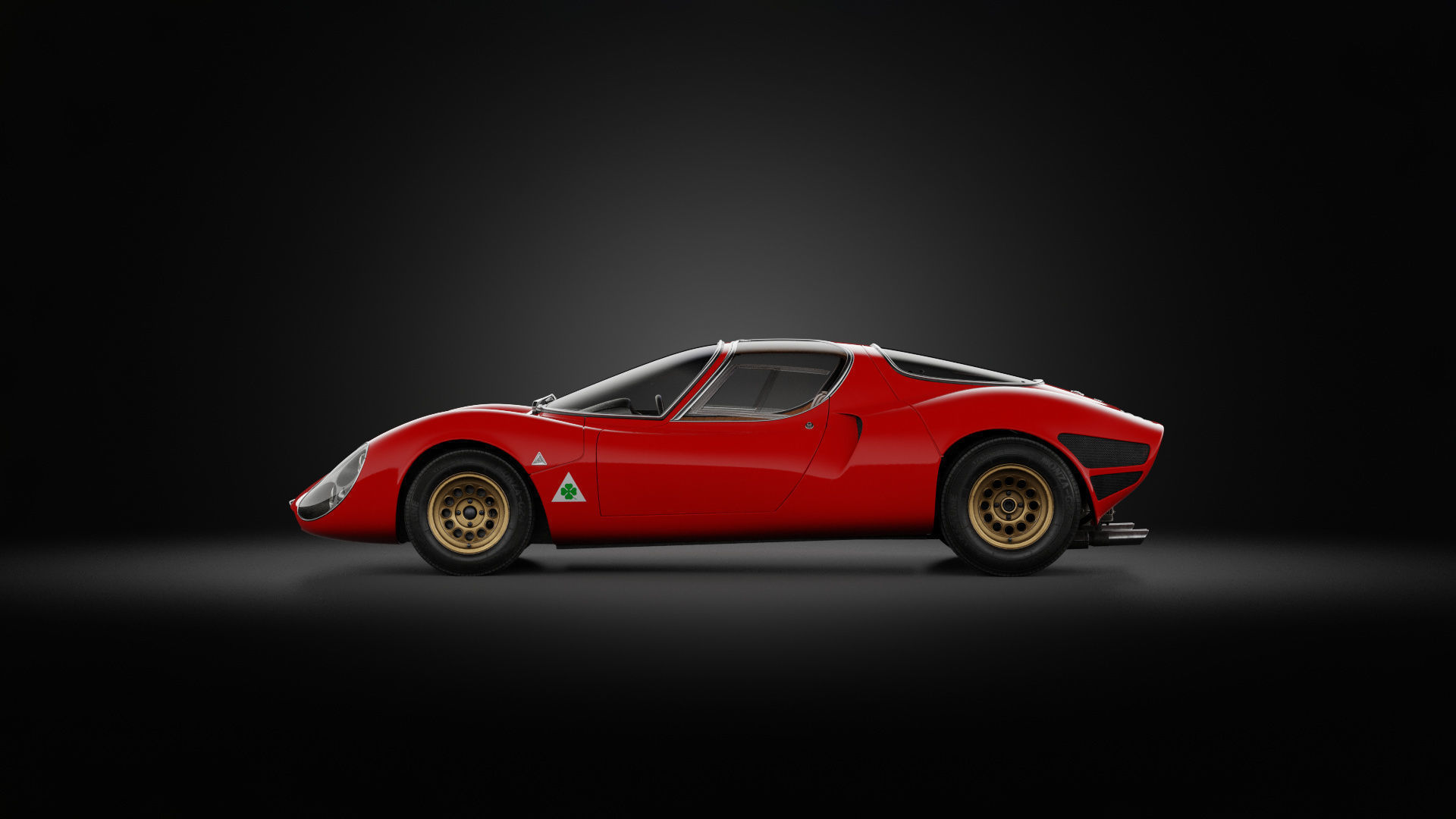 1967 Alfa Romeo Tipo 33 Stradale 3D model_6