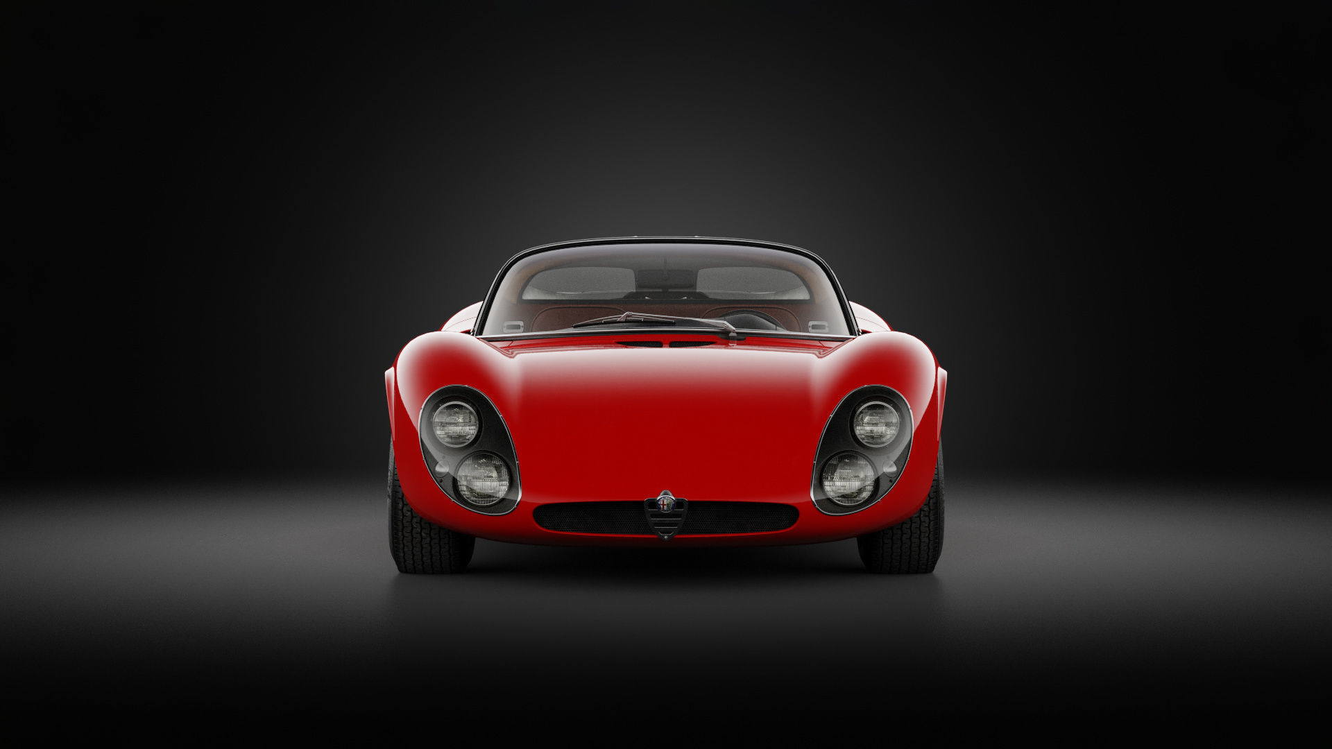 1967 Alfa Romeo Tipo 33 Stradale 3D model_5